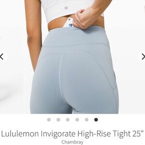 Lululemon Invigorate High-Rise Tight 25"